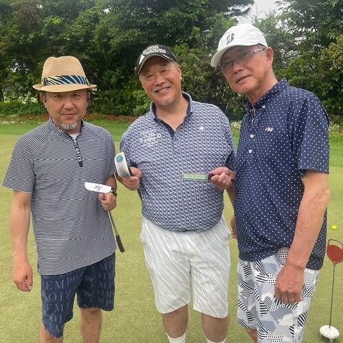 パット数、自己ベスト出ました！